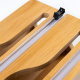 Wooden Double Wrap Dispenser